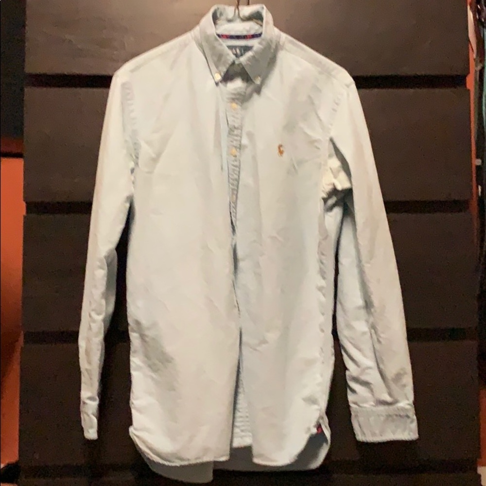 Ralph Lauren Baby Blue Classic Fit Button-Down